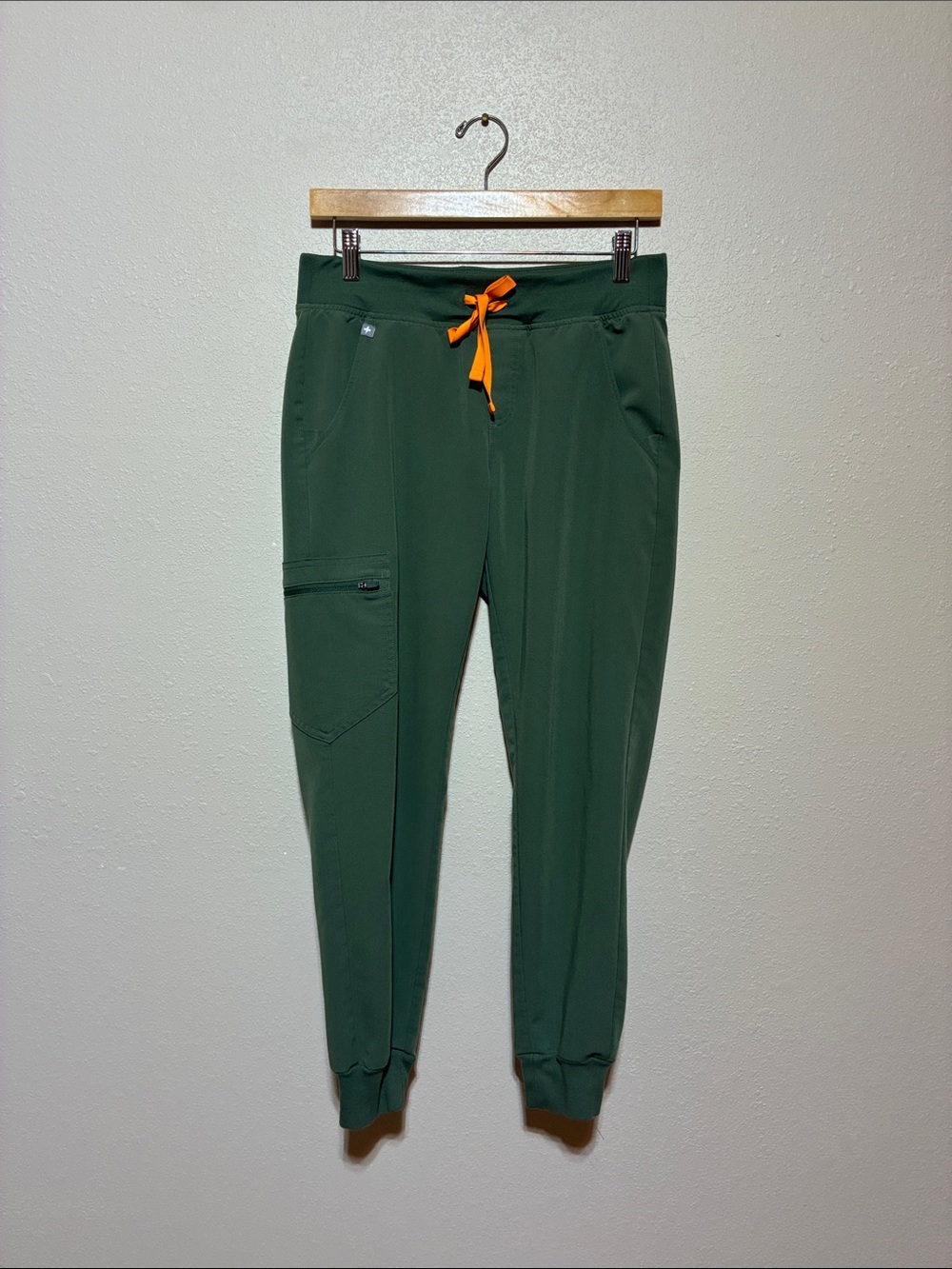 Figs Women Small Petite Olive Green Midrise Scrub Pant Zamora Joggers Medical‎